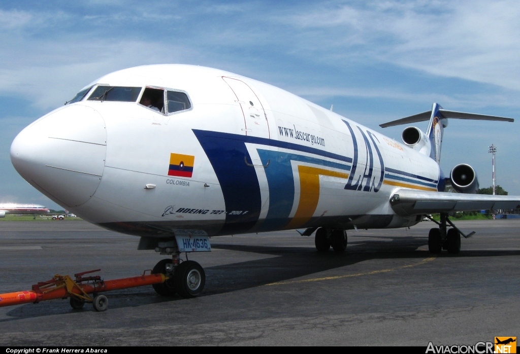 HK-4636 - Boeing 727-2X3/Adv(F) - Lineas Aereas Suramericanas