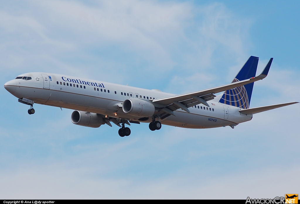N37413 - Boeing 737-924/ER - Continental Airlines