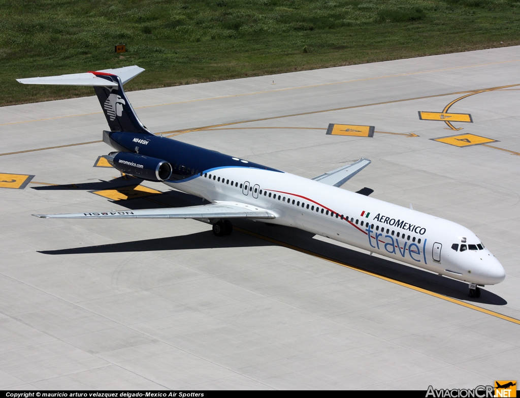 N848SH - McDonnell Douglas MD-83 (DC-9-83) - AeroMexico Travel