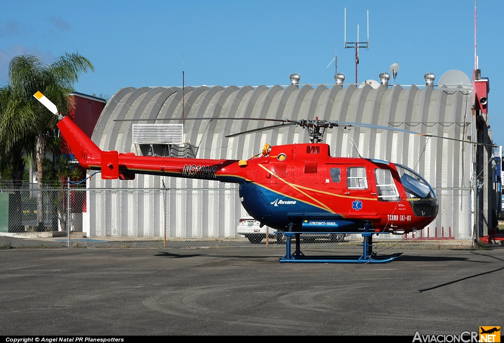 N911AK - MBB Bo105CB - Aviane Air Ambulance