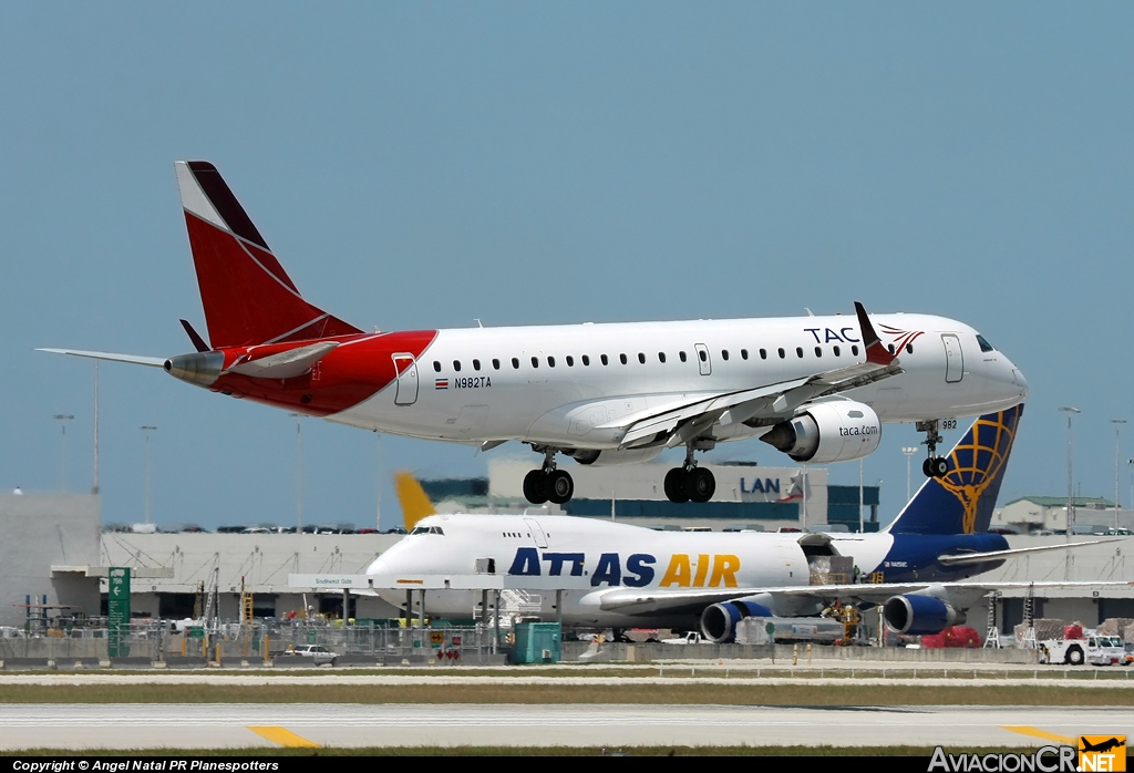 N982TA - Embraer 190-100IGW - TACA
