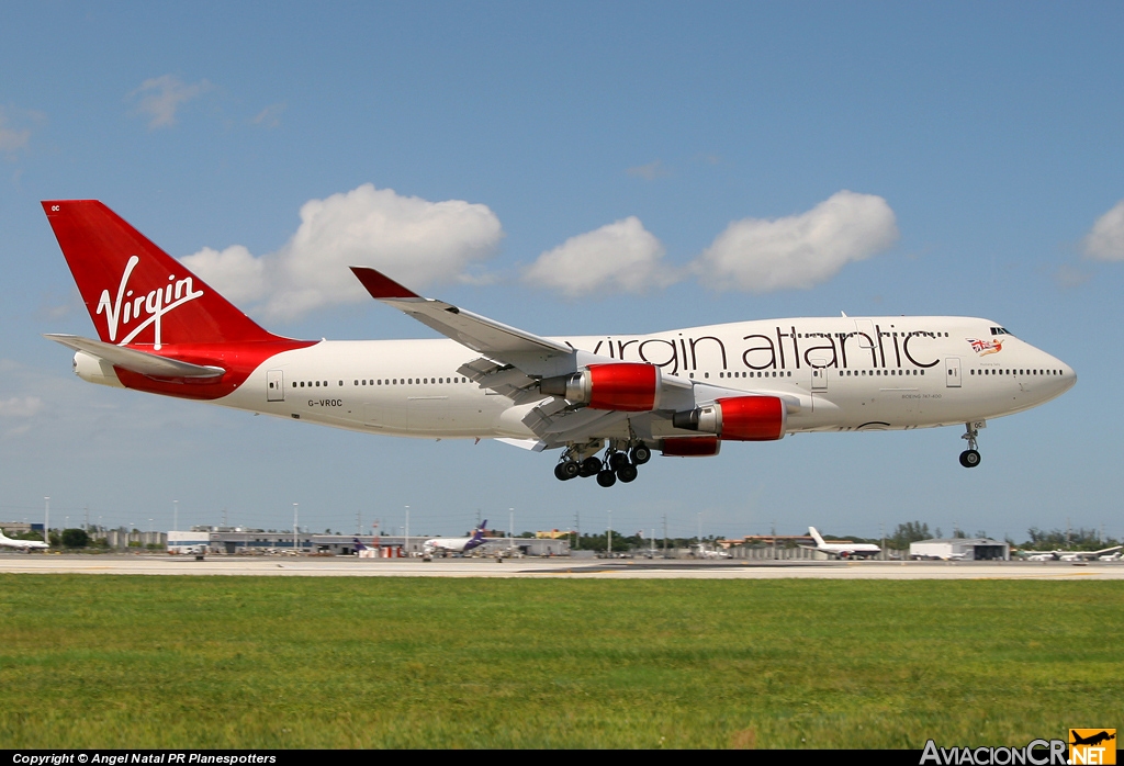 G-VROC - Boeing 747-41R - Virgin Atlantic