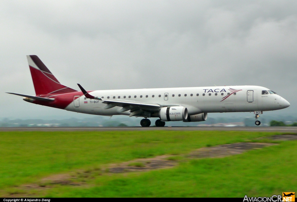 TI-BCF - Embraer 190-100IGW - TACA International Airlines