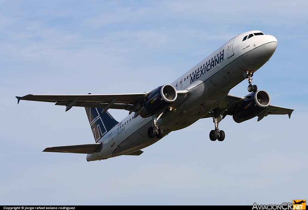 N332MX - Airbus A320-231 - Mexicana