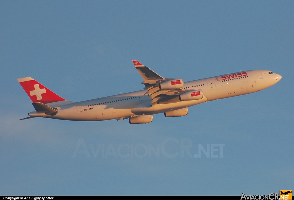 HB-JME - Airbus A340-313X - Swiss International Air Lines