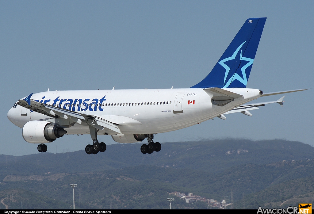 C-GTSK - Airbus A310-304 - Air Transat