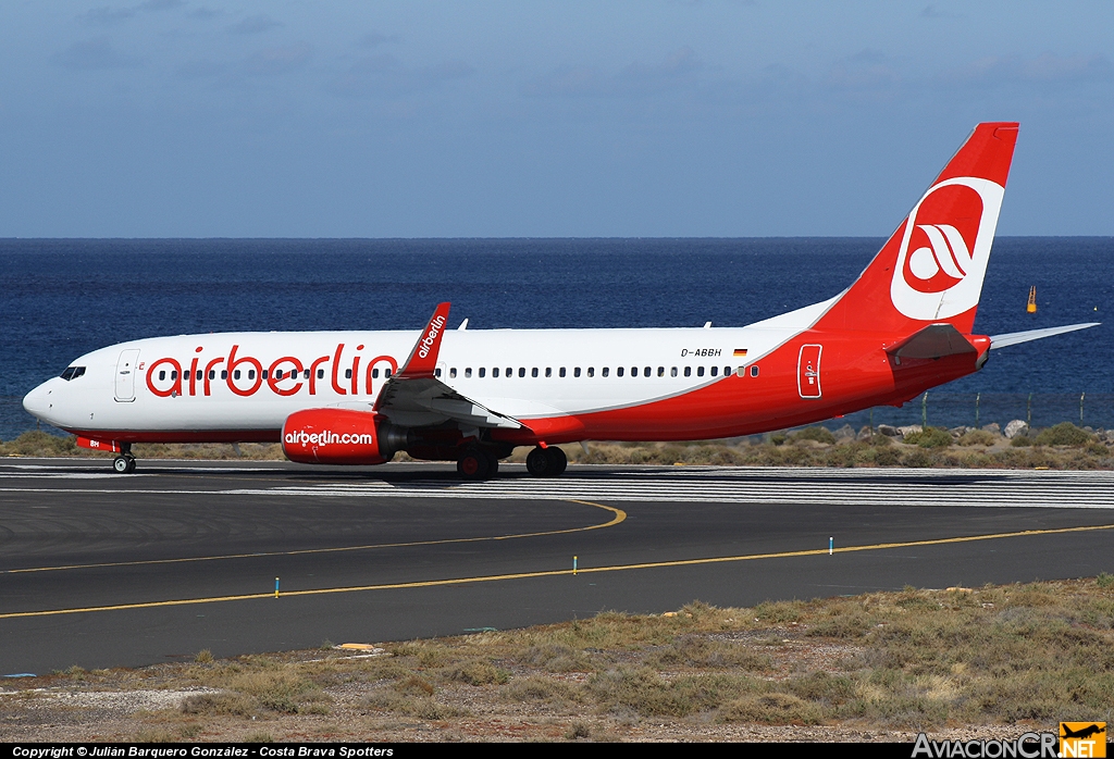 D-ABBH - Boeing 737-86J - Air Berlin