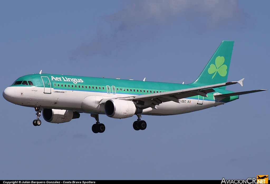 EI-DEC - Airbus A320-214 - Aer Lingus