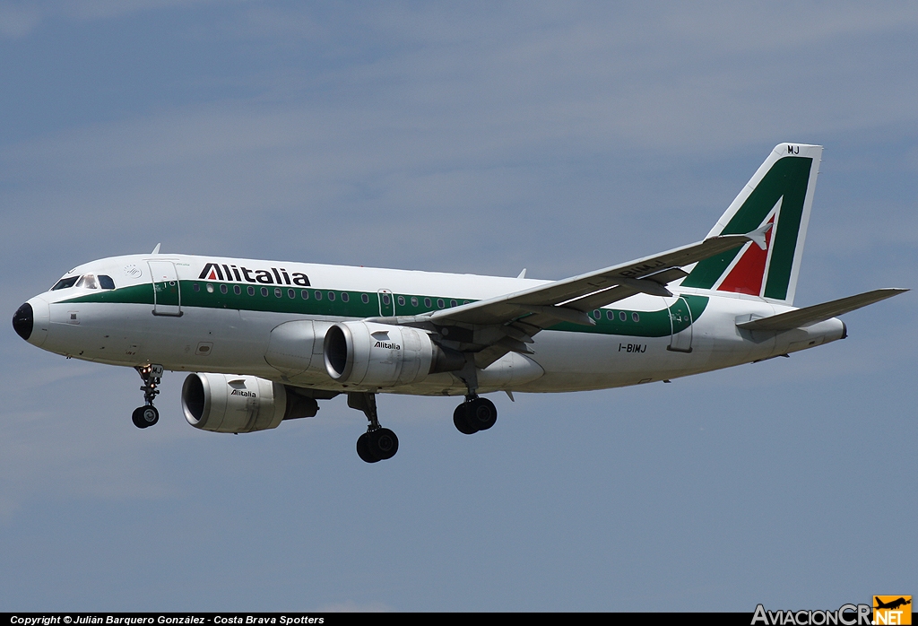 I-BIMJ - Airbus A319-112 - Alitalia