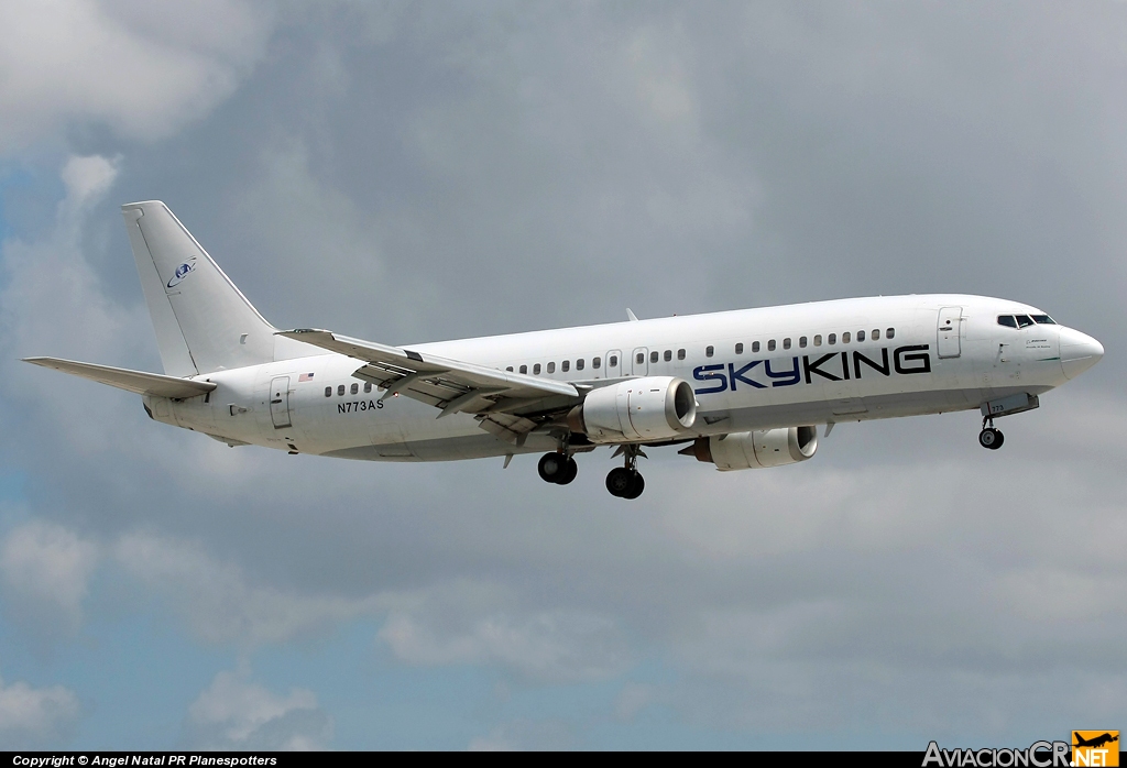 N773AS - Boeing 737-4Q8 - Sky King