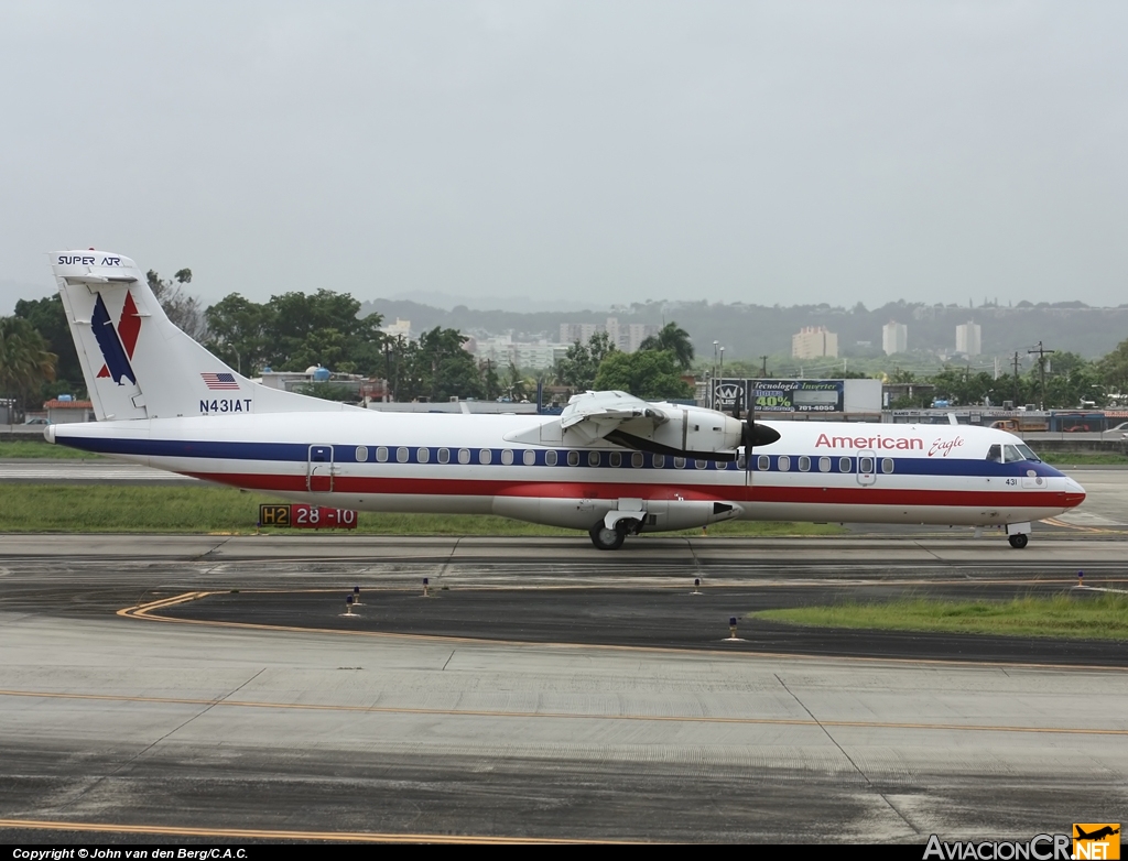 N431AT - Aerospatiale ATR-72 - American Eagle