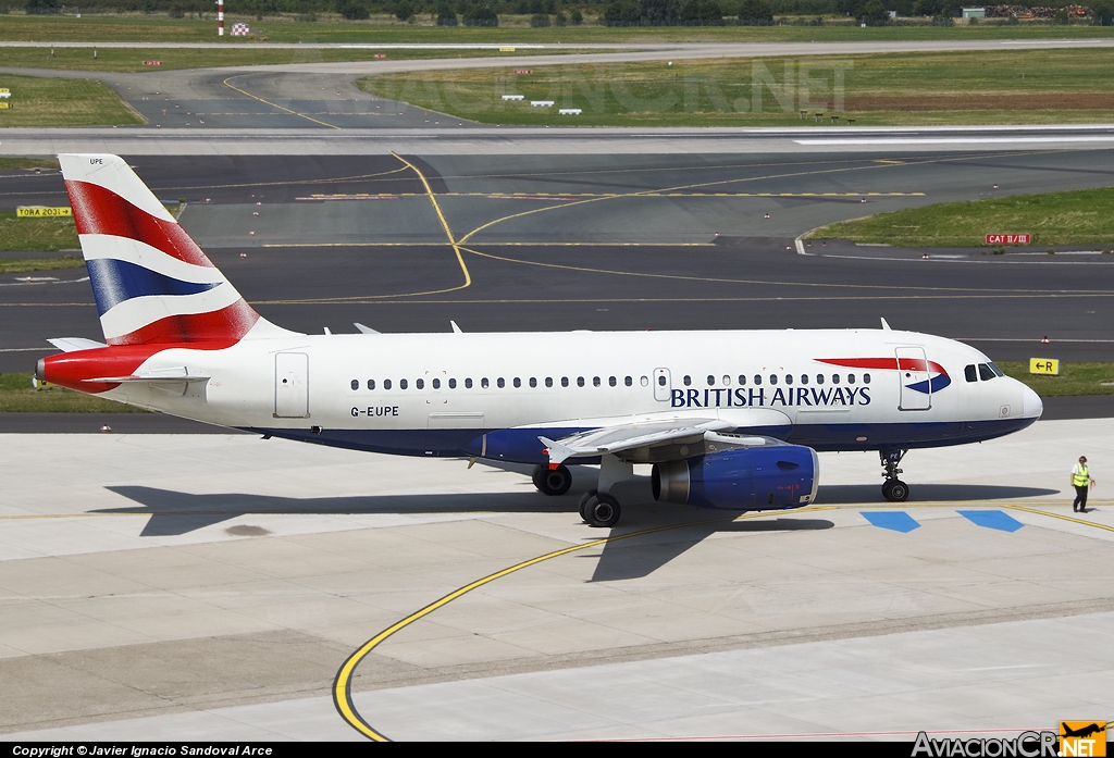 G-EUPE - Airbus A319-131 - British Airways