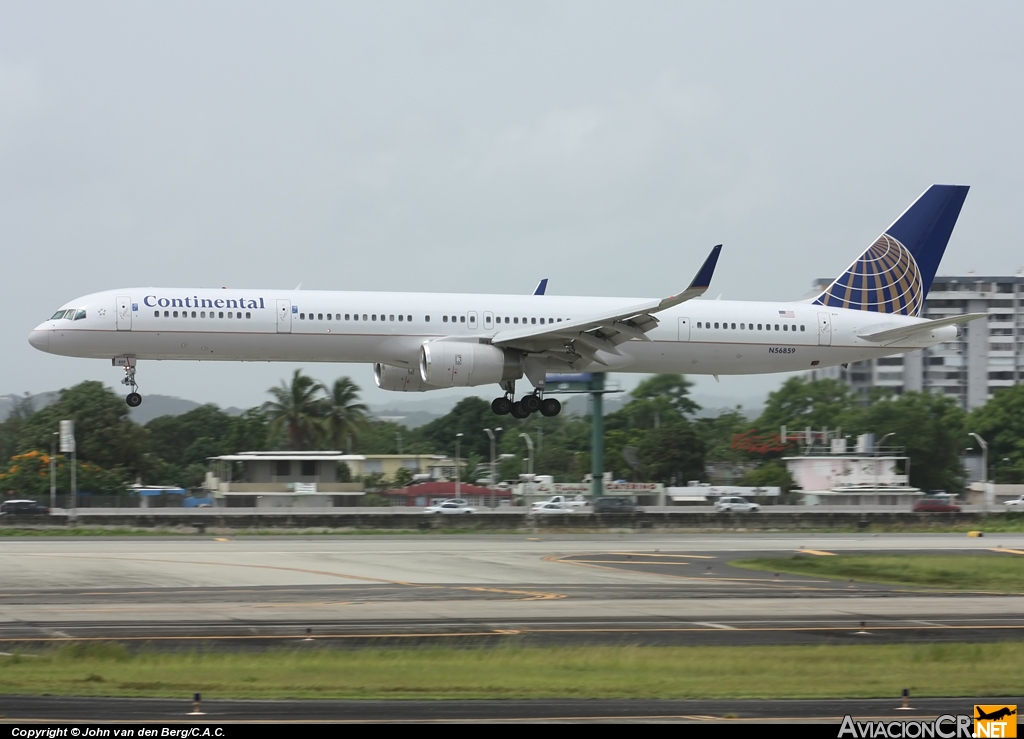 N56859 - Boeing 757-324 - Continental Airlines