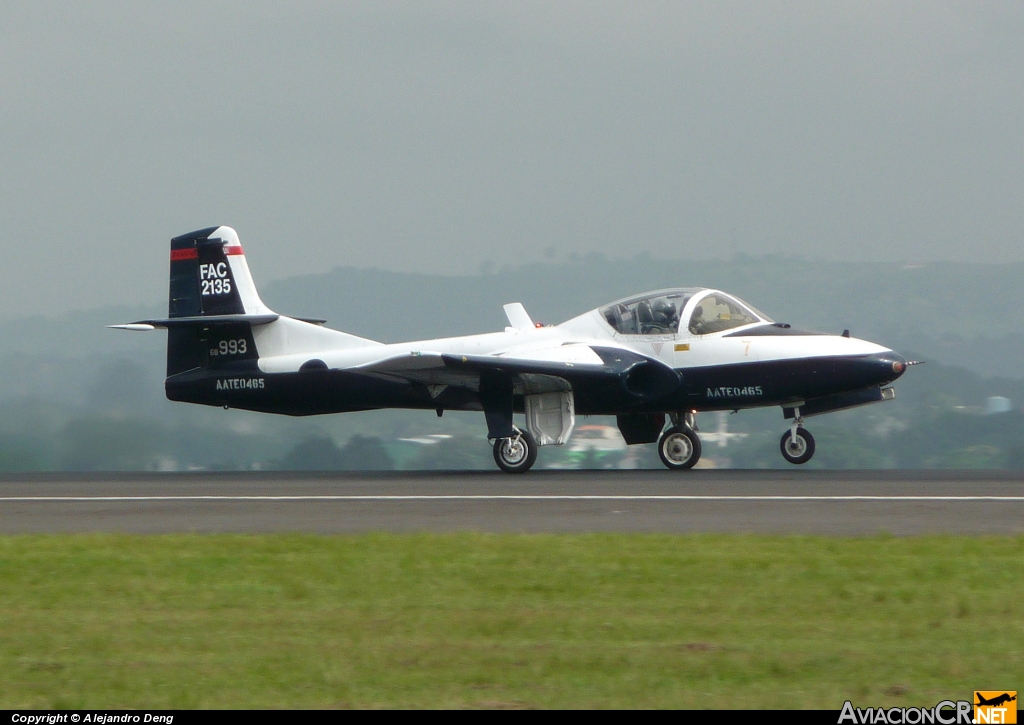 FAC2135 - Cessna T-37B Tweety Bird - Fuerza Aérea Colombiana