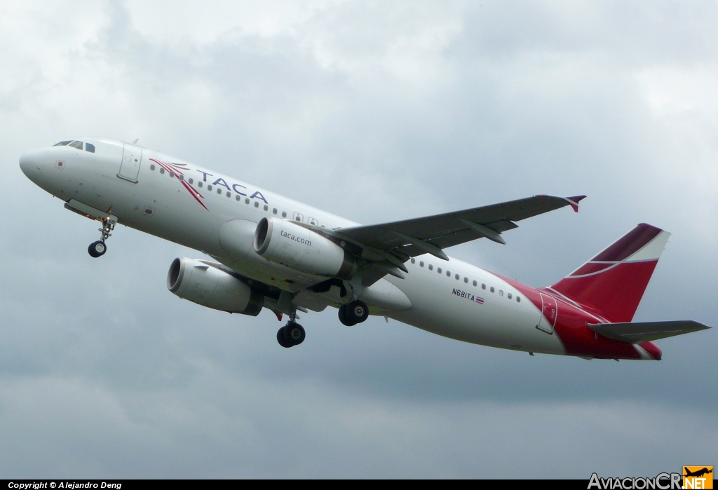 N681TA - Airbus A320-233 - TACA