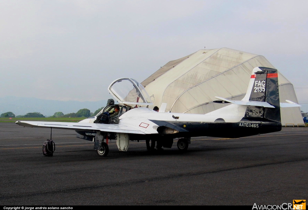 FAC 2135 - Cessna T-37B Tweety Bird - Fuerza Aérea Colombiana