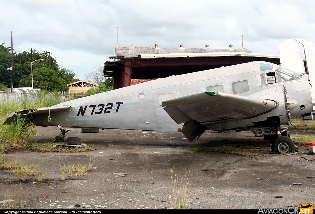 N732T - Beech E18S - MBD Corp.