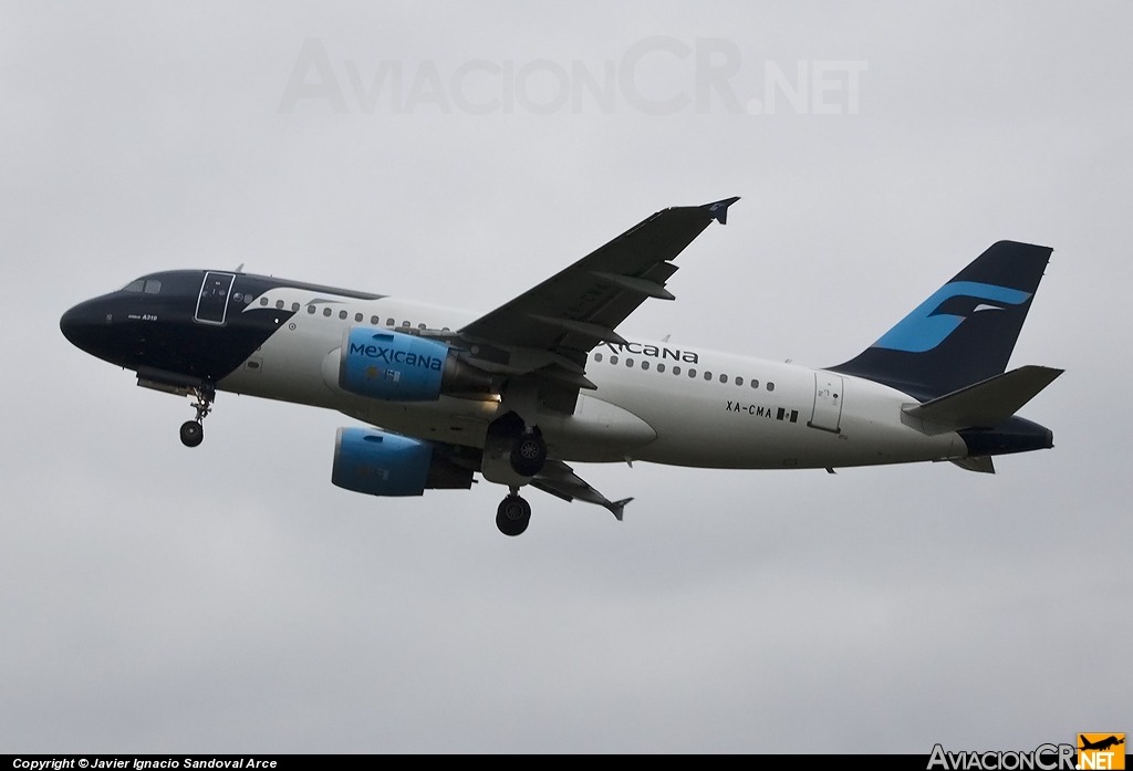 XA-CMA - Airbus A319-112 - Mexicana