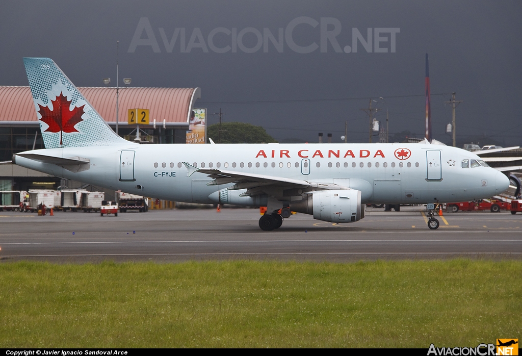 C-FYJE - Airbus A319-100 - Air Canada