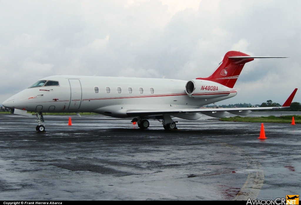 N480BA - Bombardier BD-100-1A10 Challenger 300 - Privado (Credomatic Air Services)