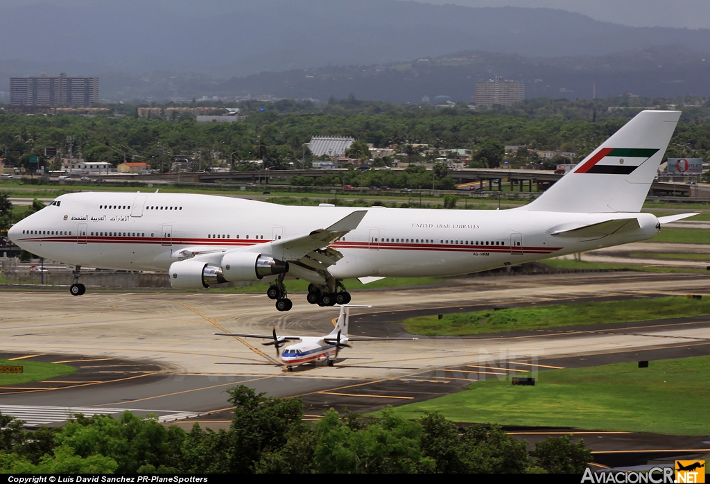 A6-HRM - Boeing 747-422 - United Arab Emirates - Dubai Air Wing