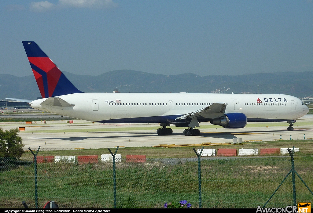 N843MH - Boeing 767-432/ER - Delta Air Lines