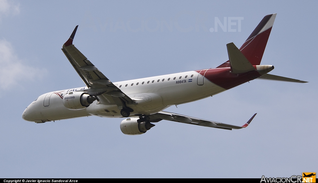 N984TA - Embraer 190-100IGW - TACA