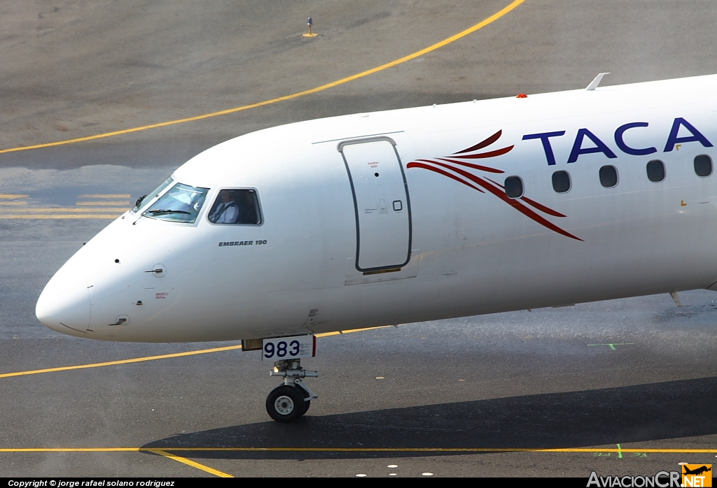 N983TA - Embraer 190-100IGW - TACA