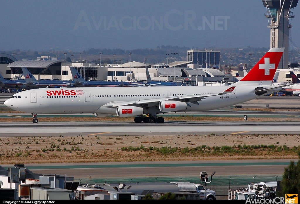 HB-JML - Airbus A340-313X - Swiss International Air Lines