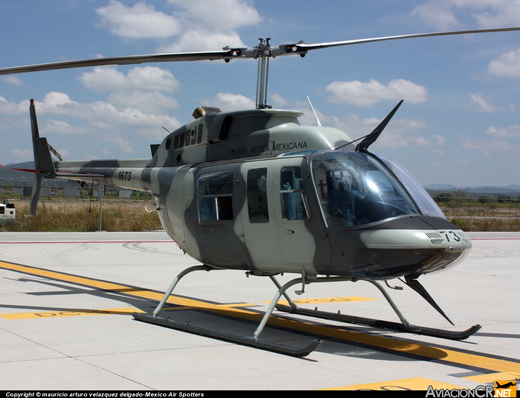 FAM 1673 - Bell 206L-3 LongRanger III - Fuerza Aerea Mexicana FAM