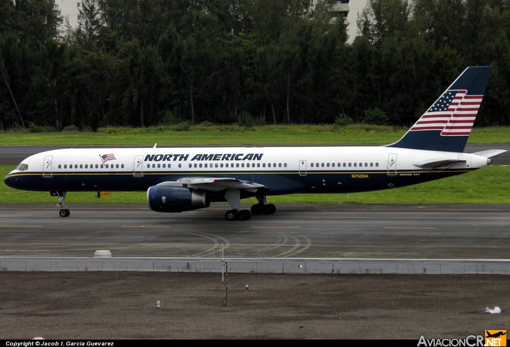 N750NA - Boeing 757-28A - North American Airlines