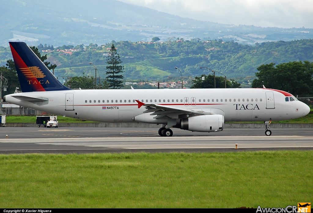 N497TA - Airbus A320-233 - TACA