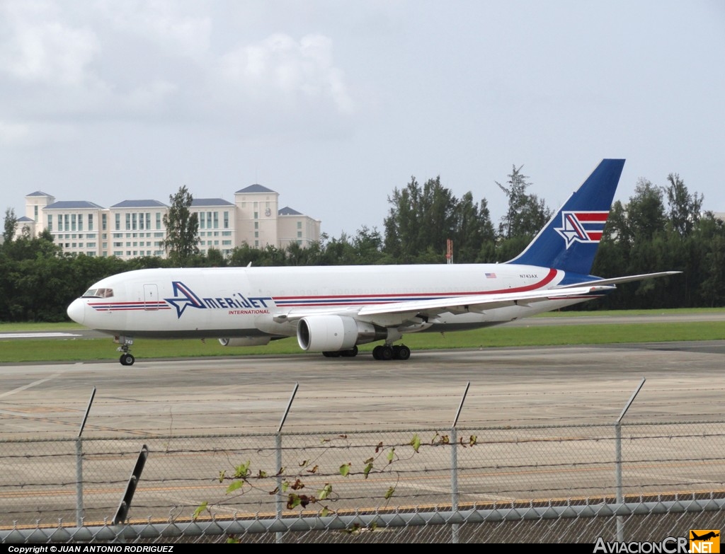 N743AX - Boeing 767-232/SF - Amerijet International