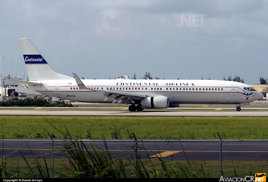 N75436 - Boeing 737-924/ER - Continental Airlines