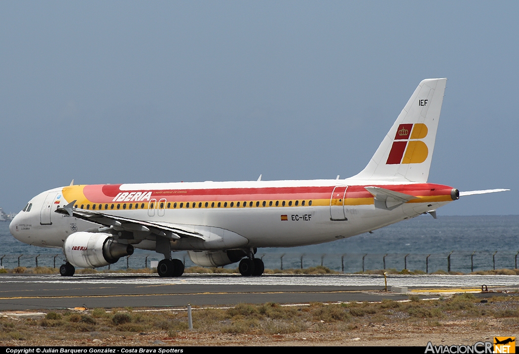 EC-IEF - Airbus A320-214 - Iberia