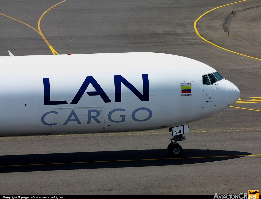 N418LA - Boeing 767-316F(ER) - LAN Cargo