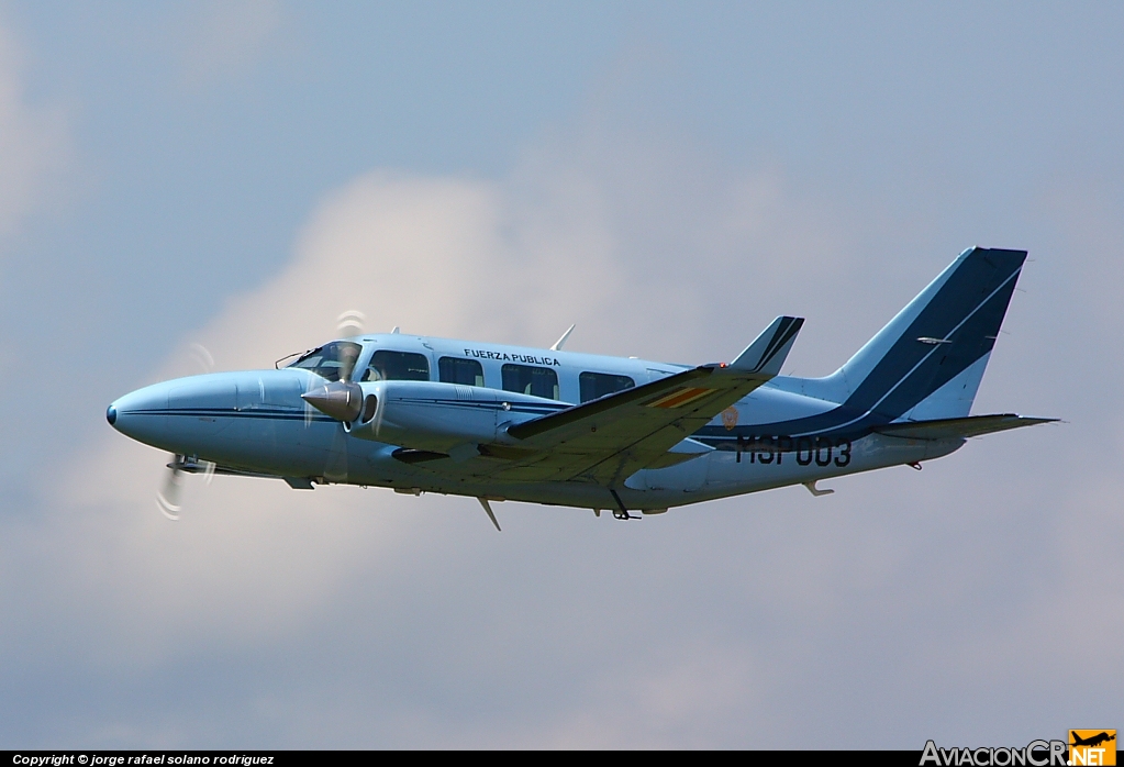 MSP003 - Piper PA-31-350 Chieftain - Ministerio de Seguridad Pública - Costa Rica