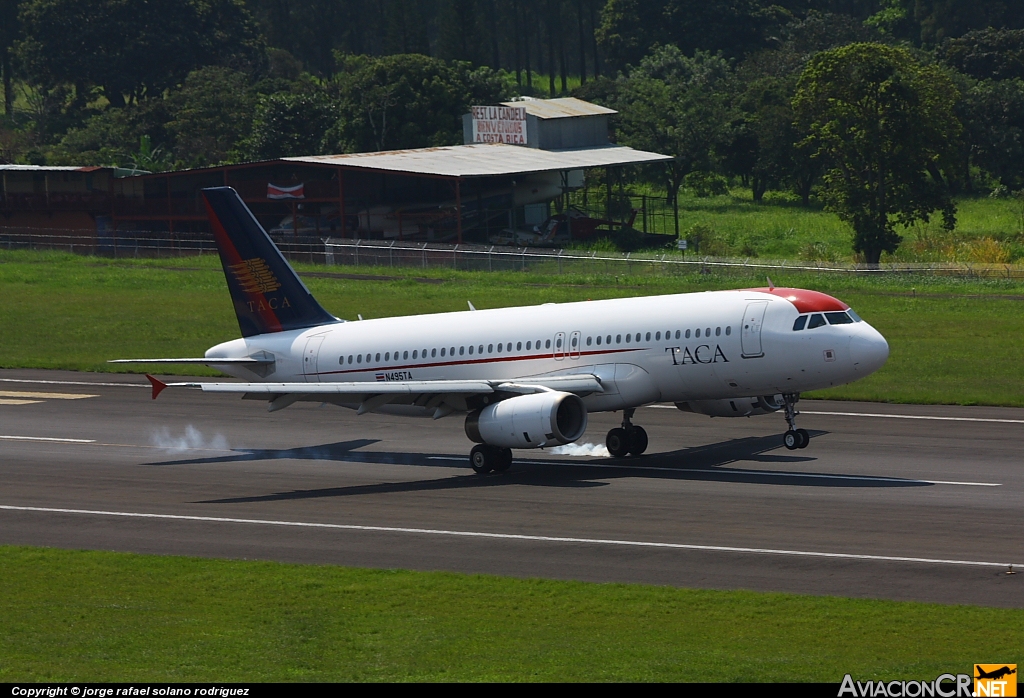 N495TA - Airbus A320-233 - TACA