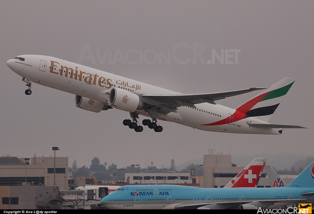 A6-EWB - Boeing 777-21H/LR - Emirates