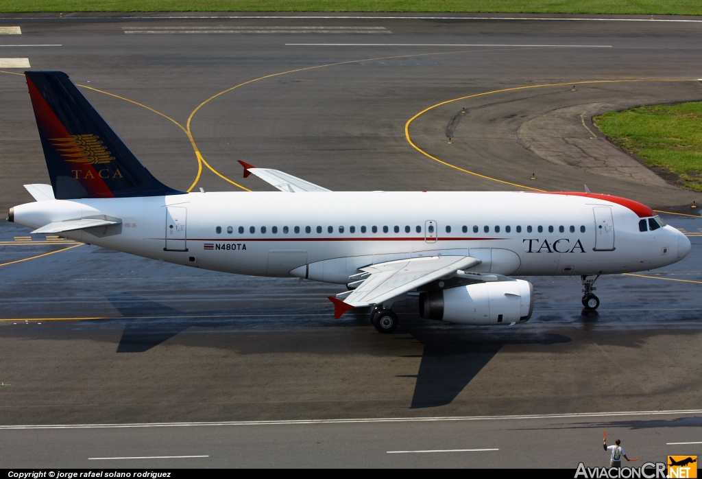 N480TA - Airbus A319-132 - TACA