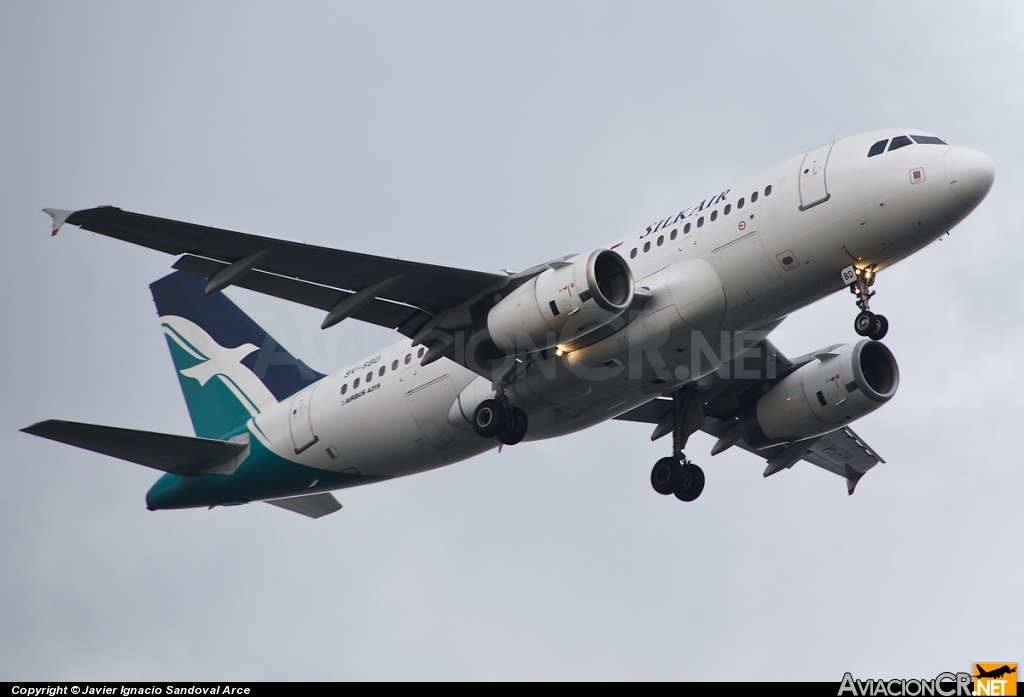 9V-SBD - Airbus A319-132 - SilkAir