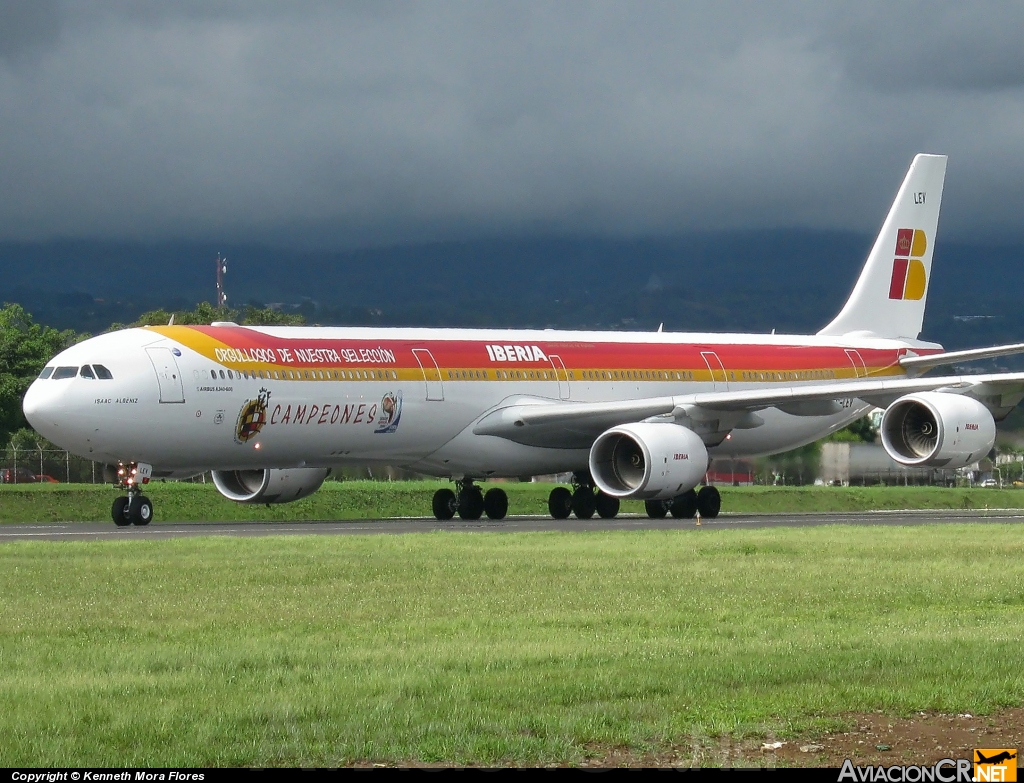 EC-LEV - Airbus A340-642 - Iberia