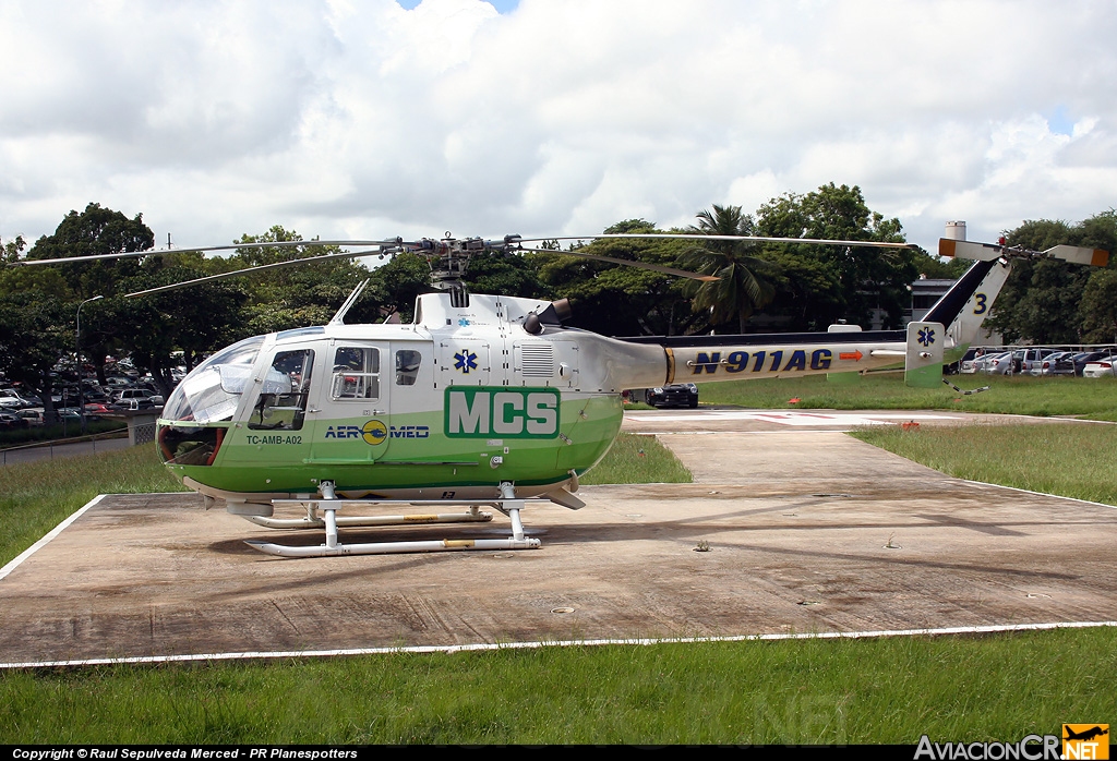 N911AG - Messerschmitt B0-105S - Aeromed