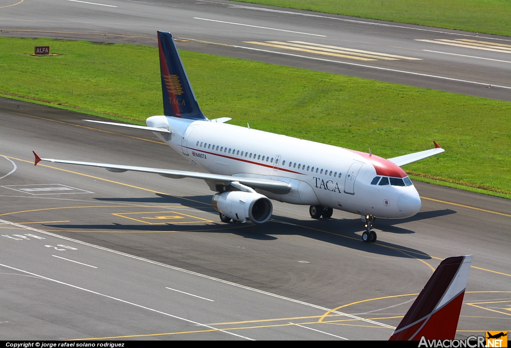 N480TA - Airbus A319-132 - TACA