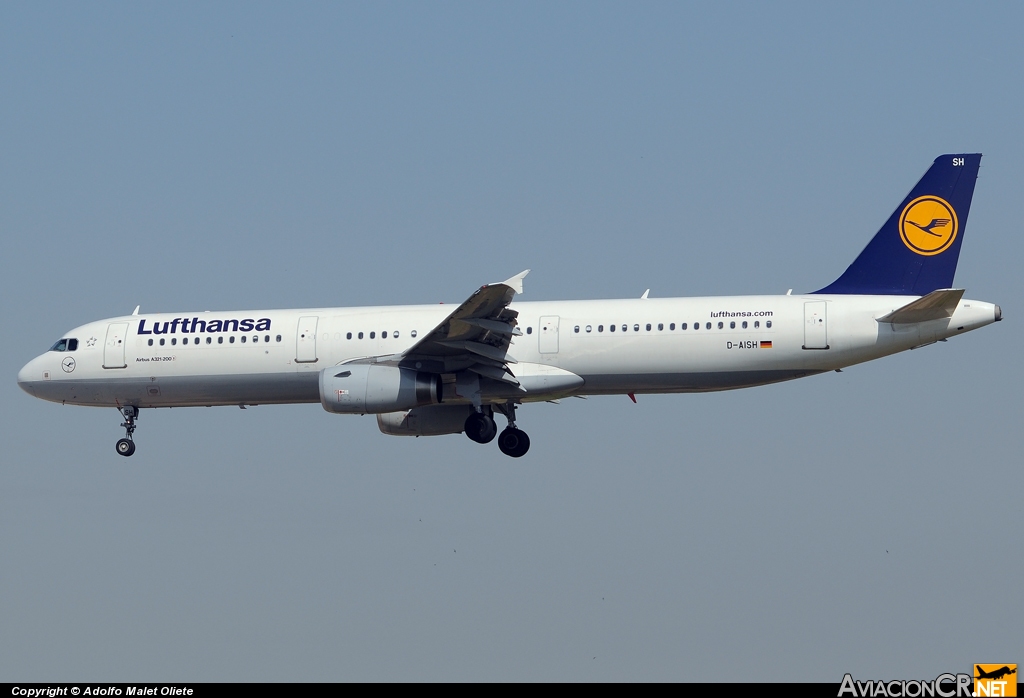 D-AISH - Airbus A321-231 - Lufthansa