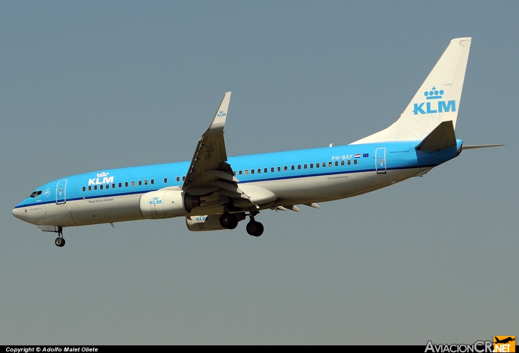 PH-BXF - Boeing 737-8K2 - KLM - Royal Dutch Airlines