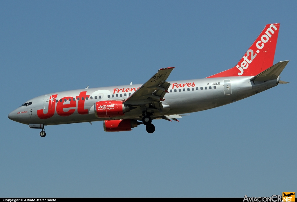 G-CELE - Boeing 737-33A - Jet2.com