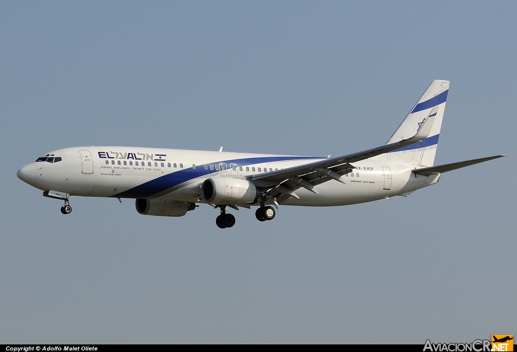 4X-EKP - Boeing 737-8Q8 - El Al Israel Airlines