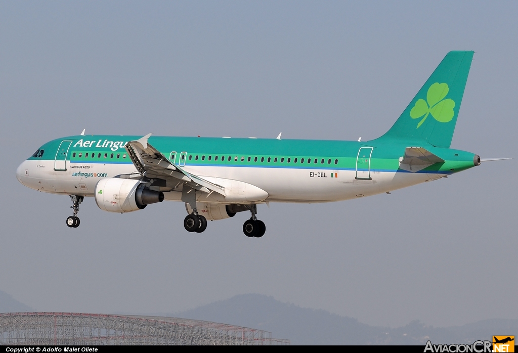 EI-DEL - Airbus A320-214 - Aer Lingus