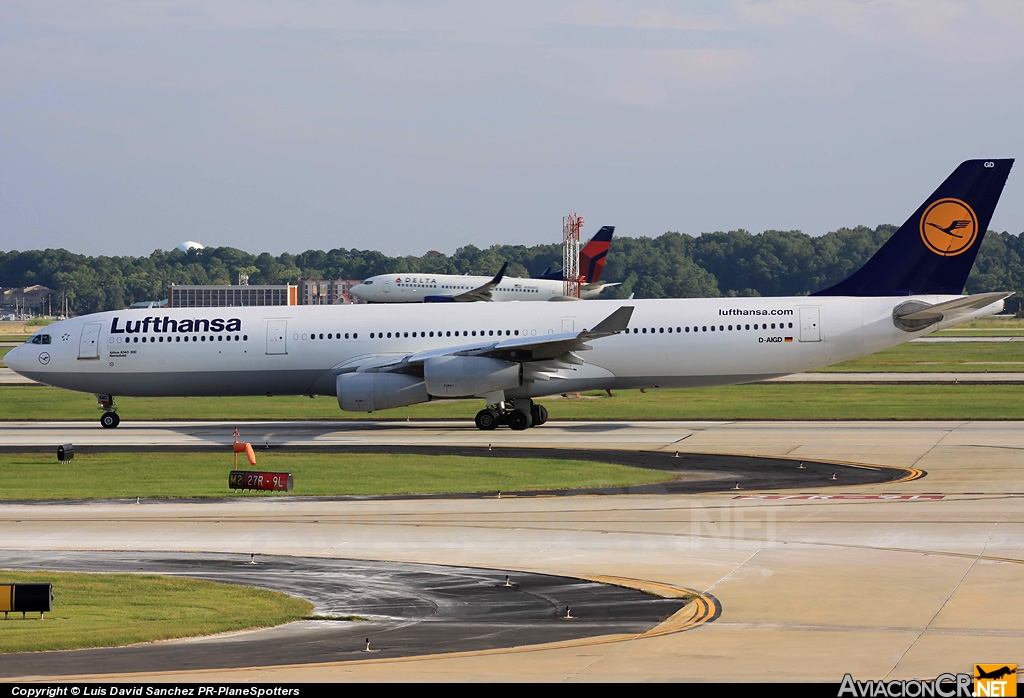 D-AIGD - Airbus A340-311 - Lufthansa